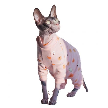 Sweatshirts for Cats | Sphynx Cat Sweatshirt, Black Hoodie for Cat