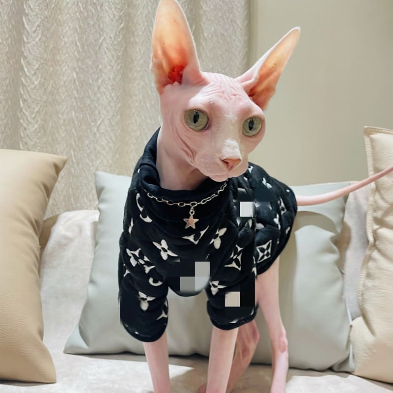 Catsparella: Louis Vuitton Couture Cat Sculpture