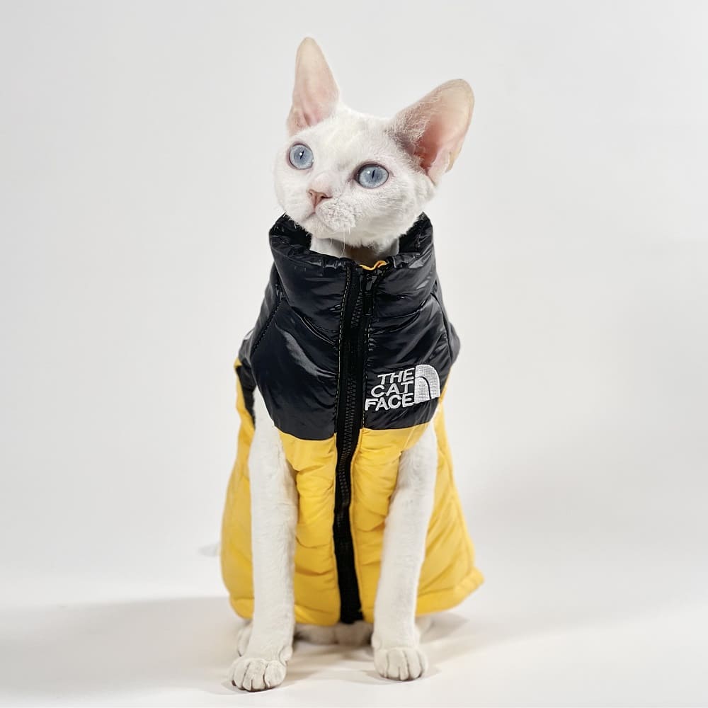 Sphynx Cat Clothing Super Warm Sleeveless Vest - Pounce And Play