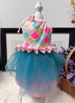 Mermaid Tulle Dress for Cats