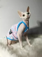 Sanrio Pink Cotton Tank Top for Cats