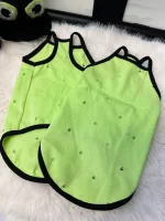 Green Hollow Tank Top with Frog Hat - Tank top