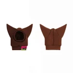 Cotton Material Hat for Hairless Cats-brown