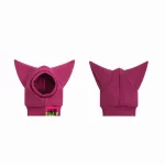 Cotton Material Hat for Hairless Cats-pink purple